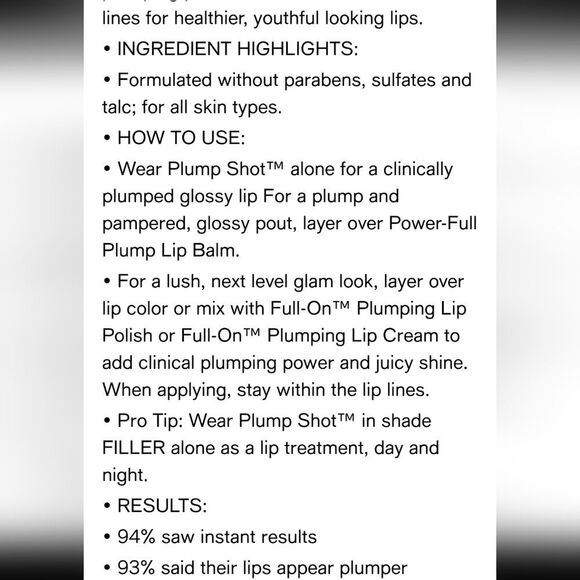 Buxom Plump Shot Peptide-Infused Serum - Picture 4 of 9